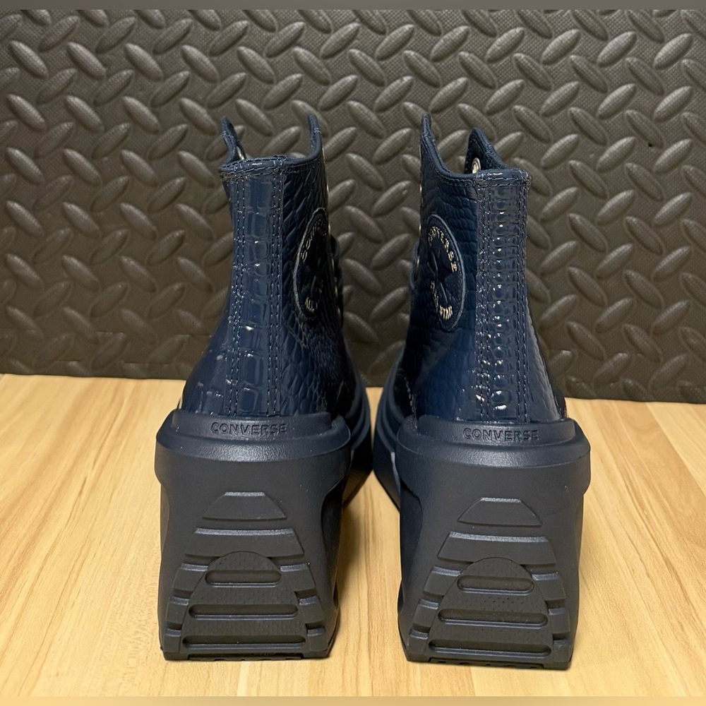 Converse Chuck 70 De Luxe Wedge Platform High Leather‎ A10037C Womens Size 6.5 - Picture 5 of 6